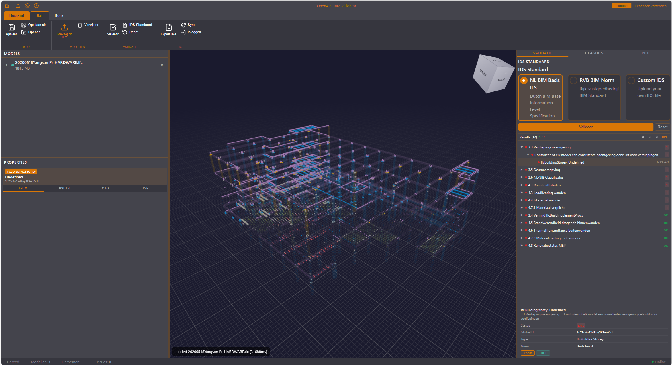 BIM Validator - Overzicht