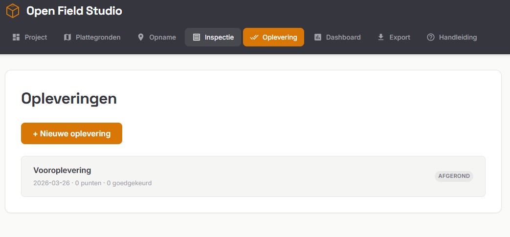 Open Field Studio - Export